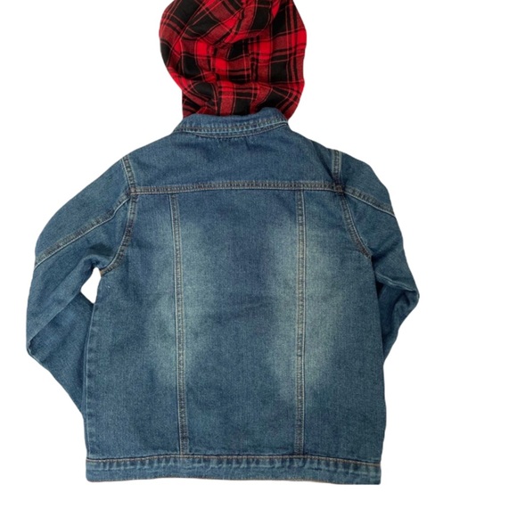 Girls blue denim Jean jacket - Picture 2 of 5